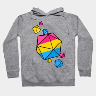 Pan Pride Flag Dice Hoodie